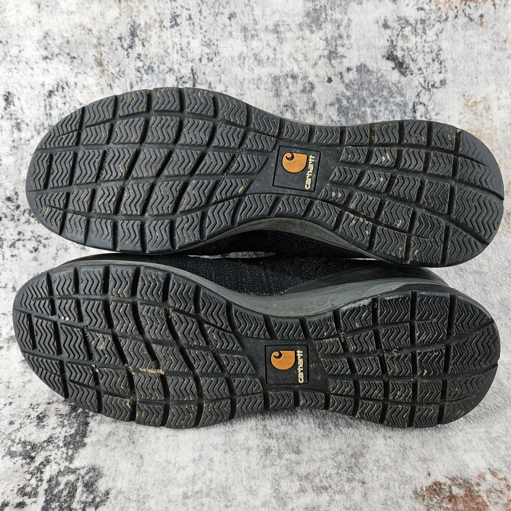 Carhartt Force ESD Nano Toe Shoes Men 11 Wide Black Composite Slip Resistant - Picture 11 of 14